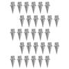 FUNOMOCYA Silver Track Spikes for Running Shoes, Hardened Steel, 30-Pack, 3/8 Inch view 1