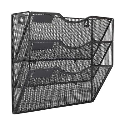 3-Tier Wall-Mounted Paper Organizer