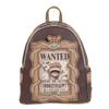 Loungefly One Piece Monkey D. Luffy Wanted Dead or Alive Mini Backpack view 2