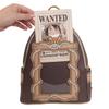 Loungefly One Piece Monkey D. Luffy Wanted Dead or Alive Mini Backpack view 3