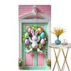 Spring Door Banner with Egg Design, Festive Door Decoration view 1