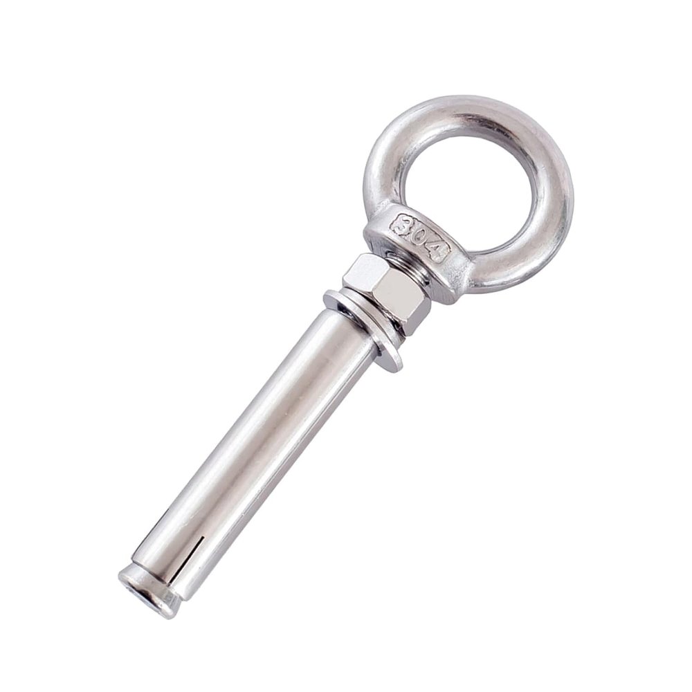 Stainless Steel 304 Eye Bolt Anchor, M20 x 170 mm