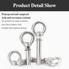 Stainless Steel 304 Eye Bolt Anchor, M20 x 170 mm view 3