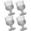 JOINPAYA Red Wine Glasses, Set of 4, Clear Glass view 1