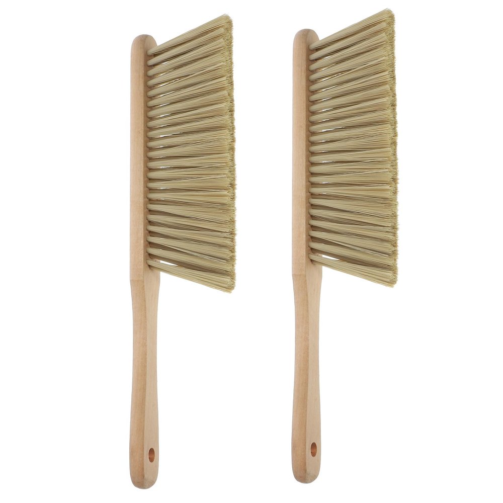 JOINPAYA Pack of Poplar Wood Dust Brushes, 36 cm Hand Brushes for Corners