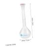 PAMINGONO 250 mL Volumetric Flask with Long Neck for Precise Chemical Measurements view 2