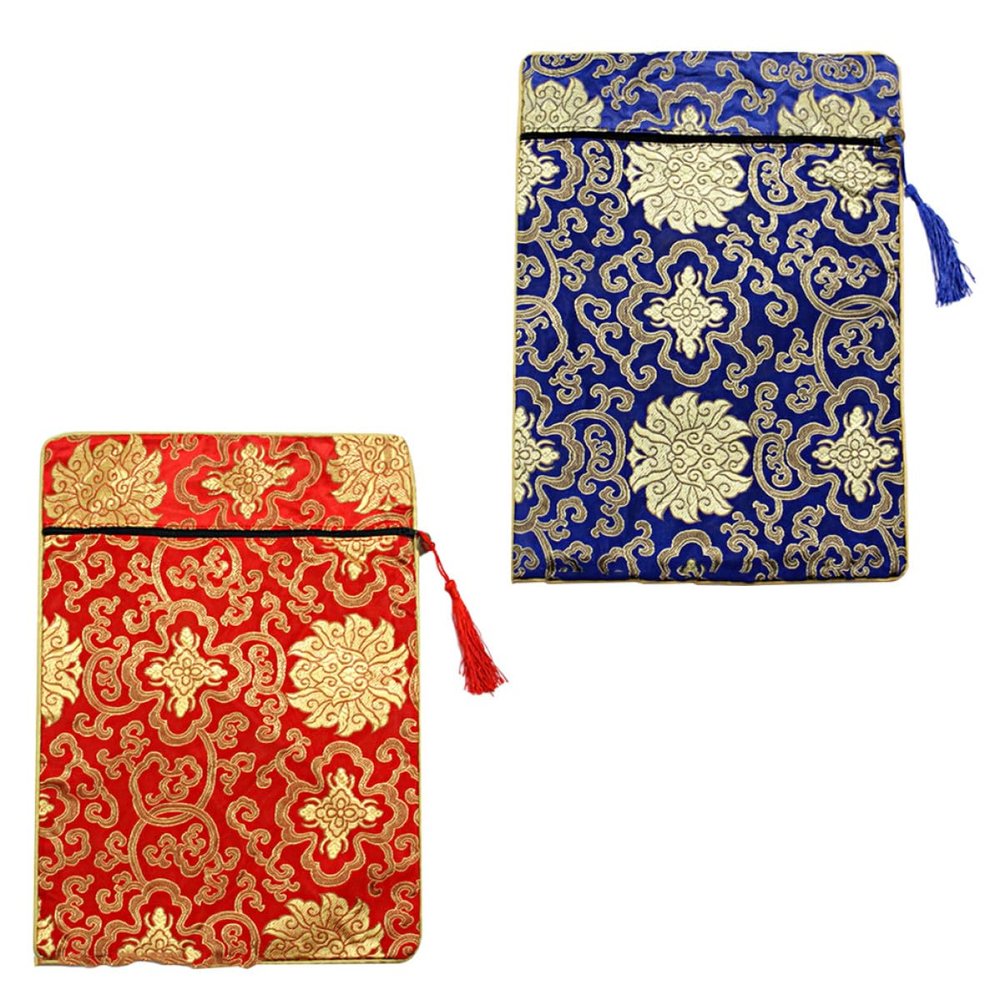 2-Piece Brocade Bags with Double Layers and Buckle Design, 70 Pieces