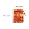 2-Piece Brocade Bags with Double Layers and Buckle Design, 70 Pieces view 2