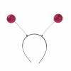 Alien Headband with Two Swinging Balls and Glitter Effect view 1