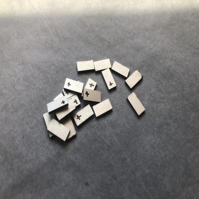 4-Pack PZT5 Square Piezoelectric Ceramic Plates, 30 × 5 × 0.5 mm