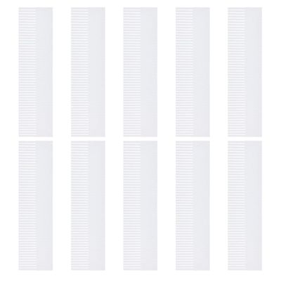 STOBAZA Drawer Dividers, 10-Pack, White Plastic