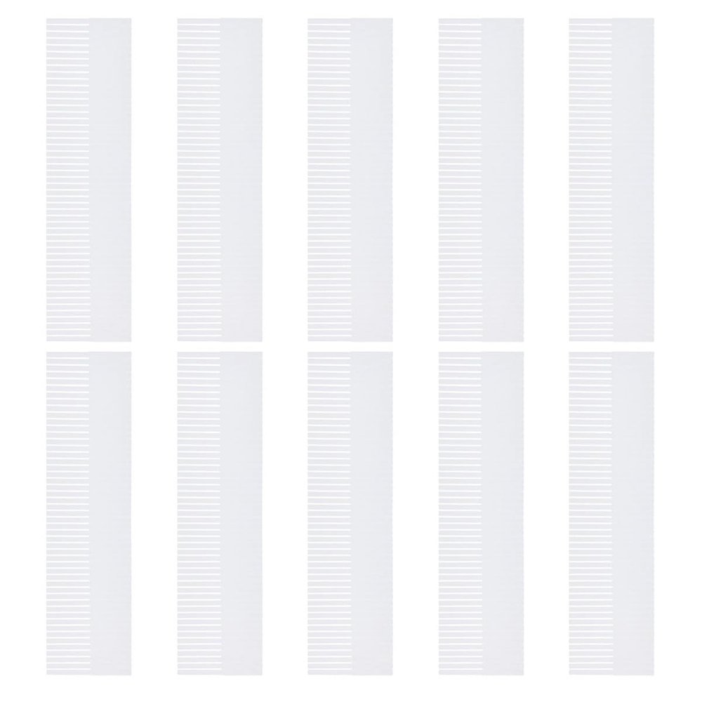 STOBAZA Drawer Dividers, 10-Pack, White Plastic