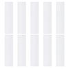 STOBAZA Drawer Dividers, 10-Pack, White Plastic view 1