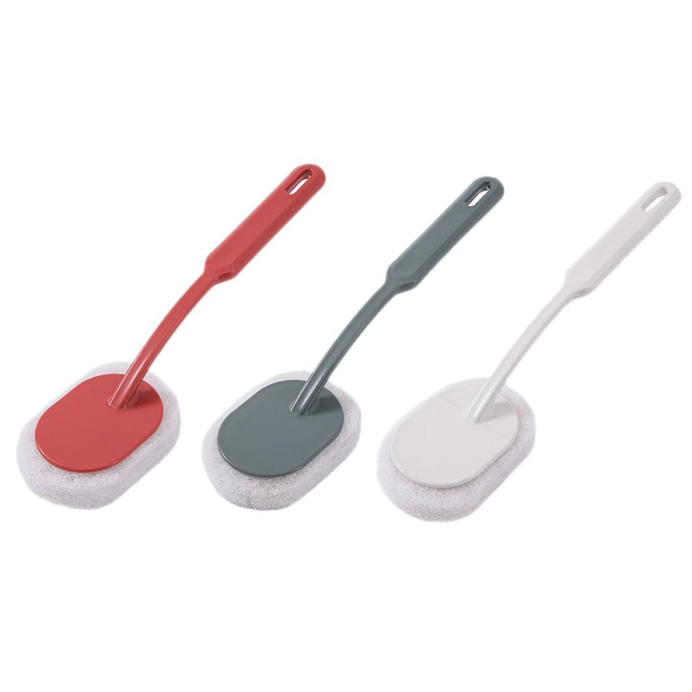 Sponge Cleaning Brushes with Handle for Kitchen and Dishes