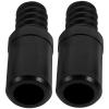 FOMIYES 2-Piece 25 mm Plastic Threaded Replacement Tips for Broom and Mop Handles view 1