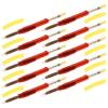 DEARMAMY Bamboo Beekeeping Grafting Needles, 10 Pieces, ABS and Ox Horn, Non-Slip Handle view 1
