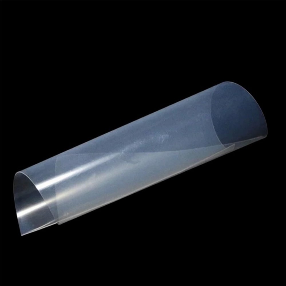 500 mm Wide Transparent Silicone Sheet for DIY Projects, 1 pc (500 x 500 x 0.3 mm)