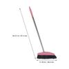 2-Piece Broom Handle Set, Plastic and Stainless Steel, Long-Reach Sweeping, Pink view 2