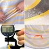 Waterproof PE Tarpaulin 200 g/m², 1.2 x 1.5 m, Gold/Silver view 3