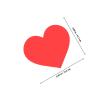 ZUNOXAZ Paper Heart Shapes, 90 Pieces, Pre-Cut Decorations for Crafts, Scrapbooking and Wall Decor view 2