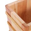 Hohopeti Square Rice Storage Container with Lid, Hangiri Sushi Oke Tub, Airtight, Versatile Kitchen Storage Box view 3
