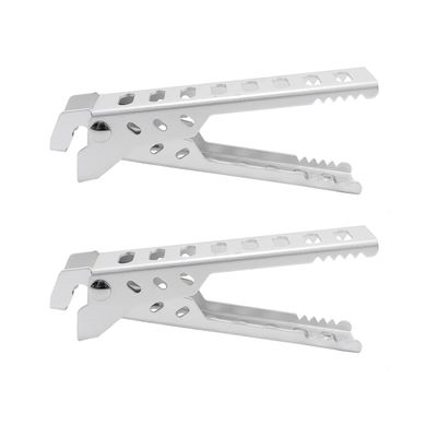 Qury Camping Pot Grippers, Aluminum Alloy, 2-Piece Set