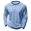 Jinitaimei Children's Red and White Striped Long-Sleeve Shirt view 4