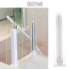Modern Metal and Glass Railing Posts for Stairs, Balconies, and Patios view 3