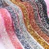 Rhinestone Diamond Satin Ribbon Crystal Roll, Silver Black, 15 mm × 1 Yard view 4