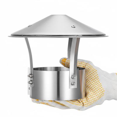 304 Stainless Steel Chimney Rain Cap, 75–315 mm (140 mm)