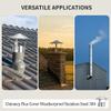 304 Stainless Steel Chimney Rain Cap, 75–315 mm (140 mm) view 2