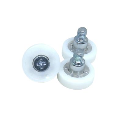 10-Pack 19 mm OD POM Drawer Slide Stud Rollers, DR19 C2L8W6M6, Furniture Guide Wheels, POS Cash Register Rollers (DR30-C1L8W7M6)