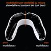 d3 Sports Mouthguard, Dual-Layer Gel, Adults 12+, Pink/Purple view 2