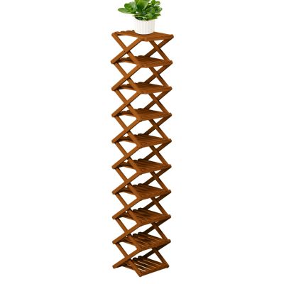 Foldable Multi-Tier Shoe Storage Rack