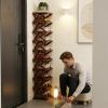 Foldable Multi-Tier Shoe Storage Rack view 3