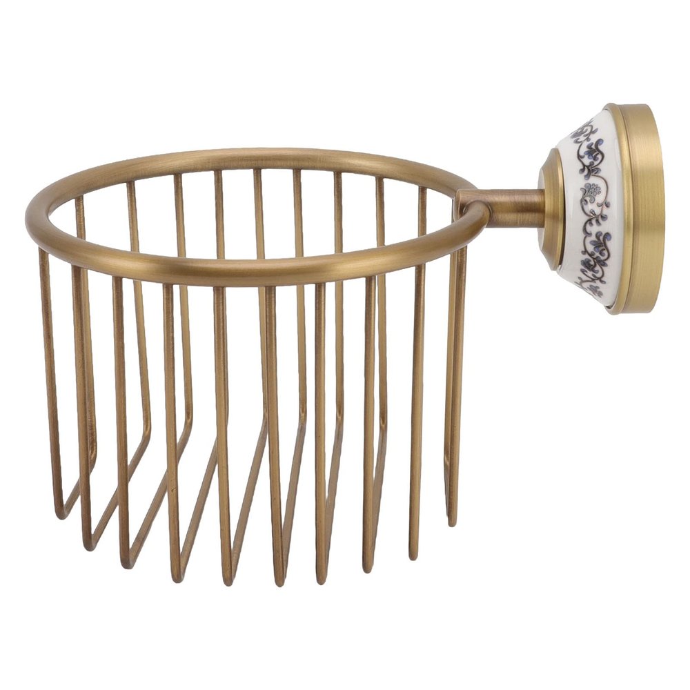 RASTKY Brushed Bronze Wall-Mounted Toilet Paper Holder