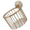 RASTKY Brushed Bronze Wall-Mounted Toilet Paper Holder view 2
