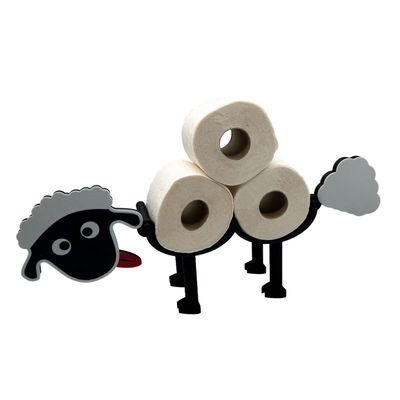 Freestanding Customizable Sheep Toilet Paper Holder