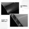 DEARMAMY Transparent Plastic Door Awning, 40 cm Wide, UV-Resistant and Weatherproof view 3