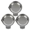 Baluue Stainless Steel Weighing Bowls, 3-Piece Set view 1