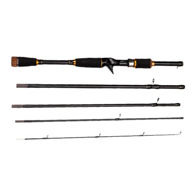 Portable Fishing Rod, Travel Spinning Rod | Lightweight Carbon Fiber