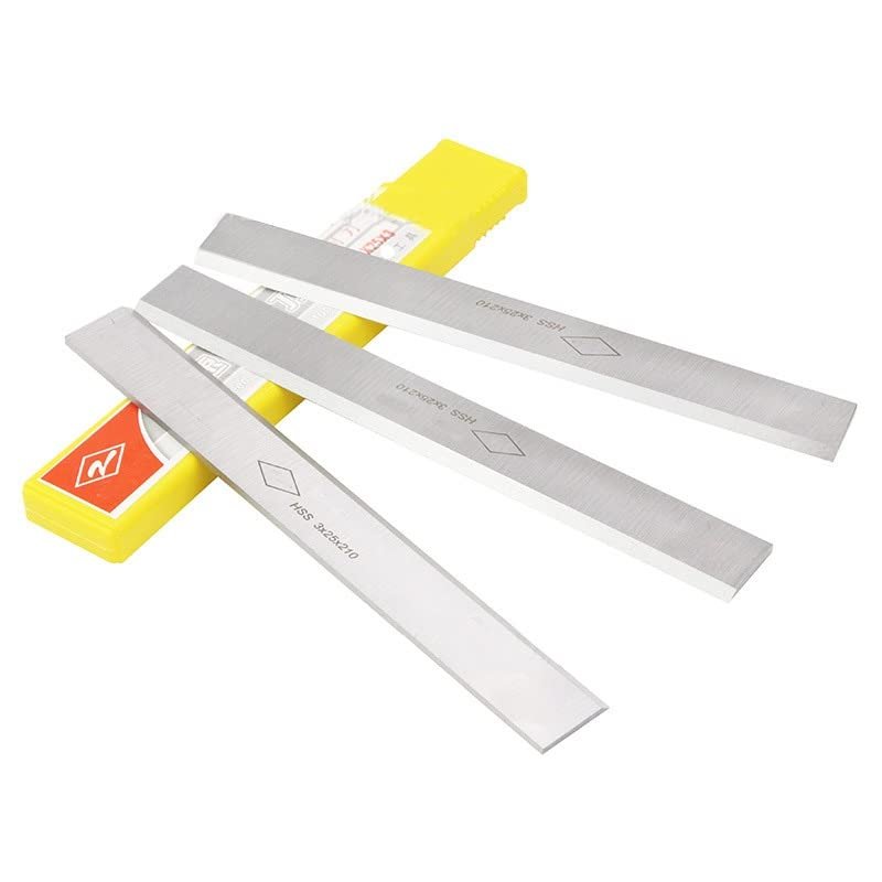 LZTDSBX W4 HSS Planer Blades, 3 × 25 × 400 mm, for Pine and Hardwood