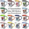 Personalized Name Mug with Grumpy Zebra and Funny Saying - Coffee Mug with Custom Name and Text, Office Mug, Personalized Gift, White and Black with Image 74 view 4