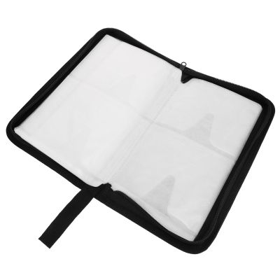 Toddmomy CD Storage Case, Assorted Color, Holds 80 Discs