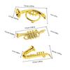 18 Mini Plastic Musical Instrument Ornaments for Decoration view 2