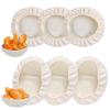 JJUNW 6-Piece Linen Liner for Proofing Baskets view 1