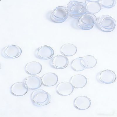 Febbya 100pcs Anti-Slip Pads Self-Adhesive Transparent 2cm