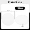 Febbya 100pcs Anti-Slip Pads Self-Adhesive Transparent 2cm view 4