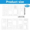 9-Piece Bullet Journal Stencil Set view 2