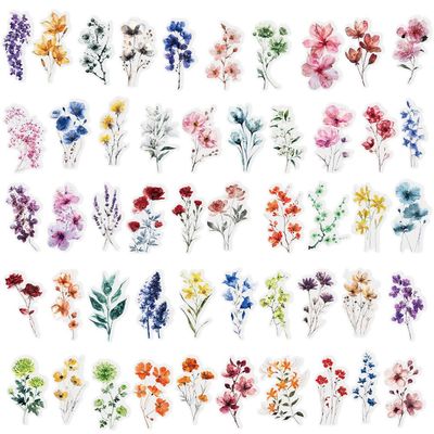 Daleweo 50 Pack Flower Stickers
